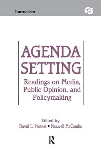 [object Object] «Agenda Setting: Readings on Media, Public Opinion, and Policymaking» - фото №1