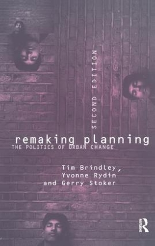 Бумажная книга «Remaking Planning: The Politics of Urban Change», авторов Джерри Стокер, Тим Бриндли - фото №1