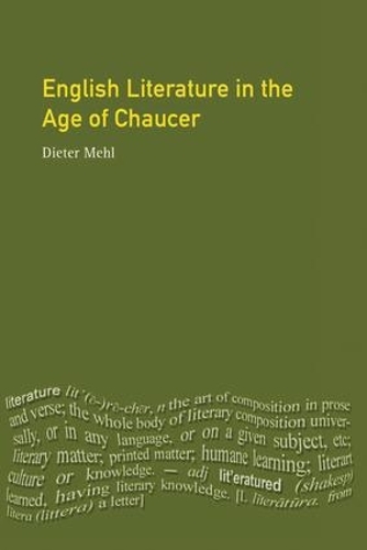 Бумажная книга «English Literature in the Age of Chaucer», автор Дитер Мель - фото №1