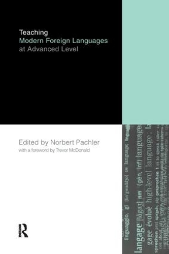 Бумажная книга «Teaching Modern Foreign Languages at Advanced Level» - фото №1
