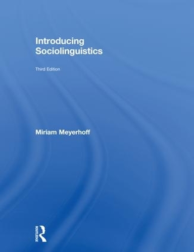 Бумажная книга «Introducing Sociolinguistics», автор Мириам Мейерхофф - фото №1