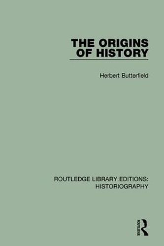 Бумажная книга «The Origins of History», автор Герберт Баттерфилд - фото №1