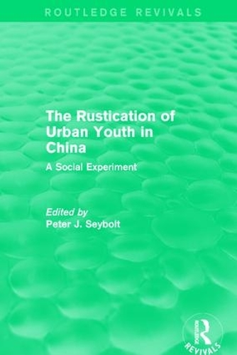 Бумажная книга «The Rustication of Urban Youth in China: A Social Experiment» - фото №1