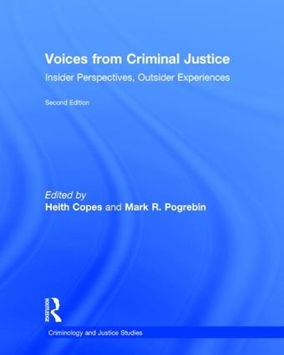 Паперова книга «Voices from Criminal Justice: Insider Perspectives, Outsider Experiences» - фото №1