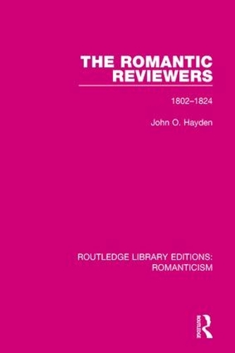Бумажная книга «The Romantic Reviewers: 1802-1824» - фото №1
