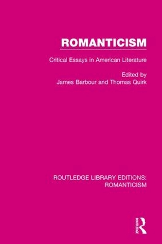 Бумажная книга «Romanticism: Critical Essays in American Literature» - фото №1