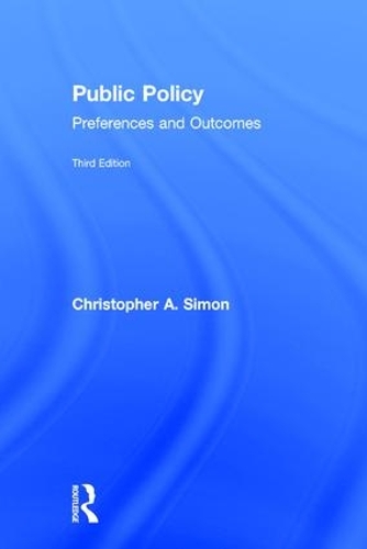 Паперова книга «Public Policy: Preferences and Outcomes», автор Крістофер А. Саймон - фото №1