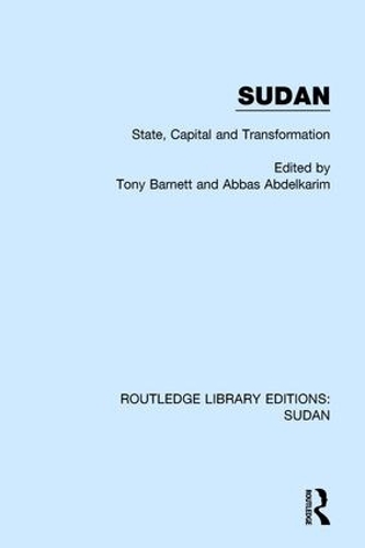 Бумажная книга «Sudan: State, Capital and Transformation» - фото №1