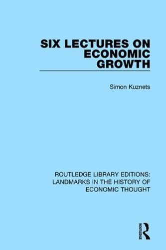 Паперова книга «Six Lectures on Economic Growth», автор Саймон Кузнєц - фото №1