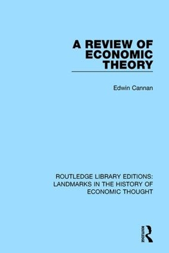 Паперова книга «A Review of Economic Theory», автор Едвін Кеннан - фото №1