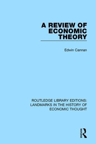 Паперова книга «A Review of Economic Theory», автор Едвін Кеннан - фото №1