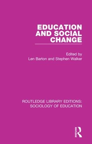 Бумажная книга «Education and Social Change» - фото №1