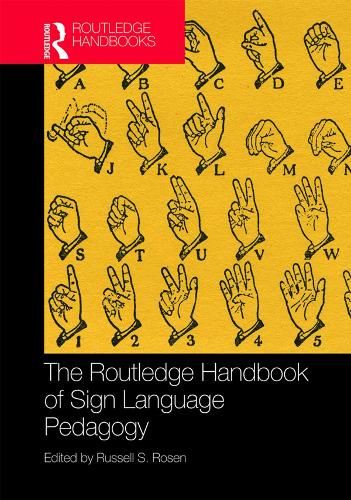 Бумажная книга «The Routledge Handbook of Sign Language Pedagogy» - фото №1