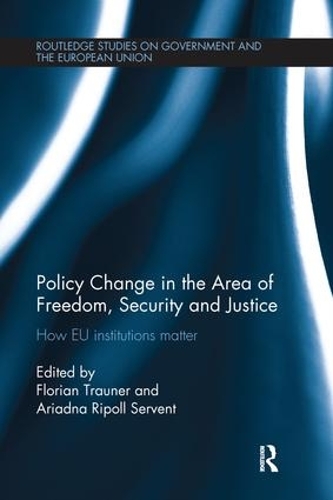 Бумажная книга «Policy change in the Area of Freedom, Security and Justice: How EU institutions matter» - фото №1