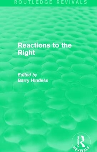Паперова книга «Routledge Revivals: Reactions to the Right (1990)» - фото №1
