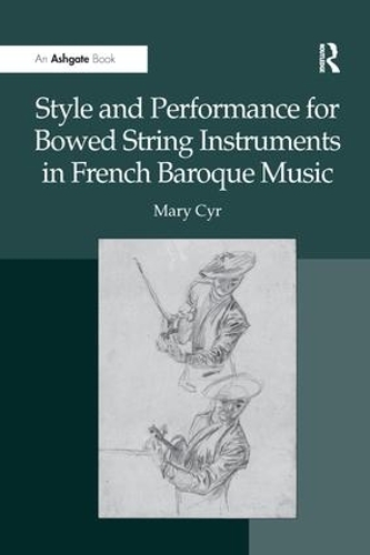 Бумажная книга «Style and Performance for Bowed String Instruments in French Baroque Music», автор Мэри Кир - фото №1