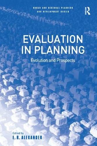 Паперова книга «Evaluation in Planning: Evolution and Prospects» - фото №1