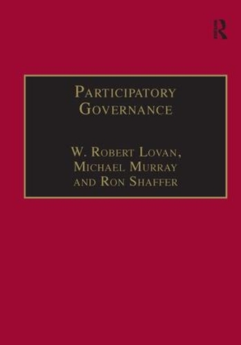 Паперова книга «Participatory Governance: Planning, Conflict Mediation and Public Decision-Making in Civil Society» - фото №1