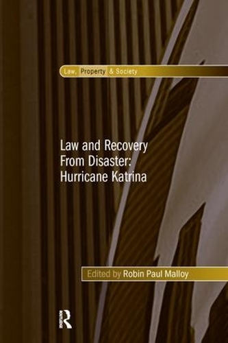 Паперова книга «Law and Recovery From Disaster: Hurricane Katrina» - фото №1