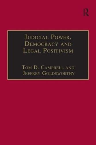 Паперова книга «Judicial Power, Democracy and Legal Positivism» - фото №1
