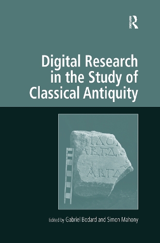 Паперова книга «Digital Research in the Study of Classical Antiquity» - фото №1