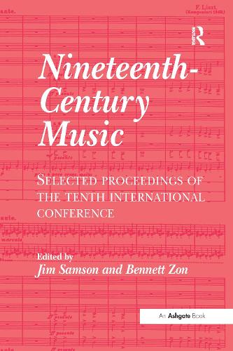 Бумажная книга «Nineteenth-Century Music: Selected Proceedings of the Tenth International Conference» - фото №1