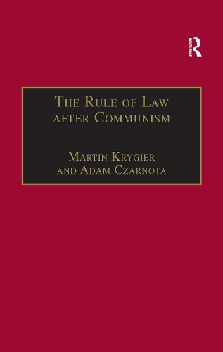 Бумажная книга «The Rule of Law after Communism: Problems and Prospects in East-Central Europe», автор Мартин Крайгер - фото №1