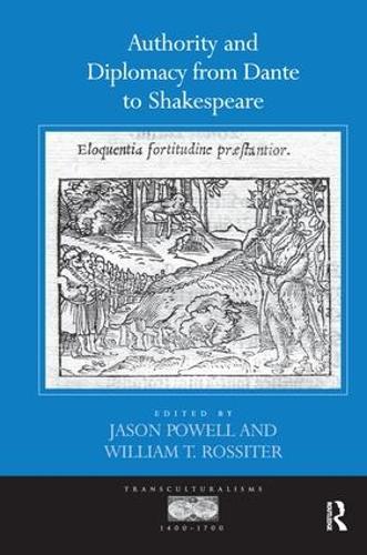 Паперова книга «Authority and Diplomacy from Dante to Shakespeare» - фото №1