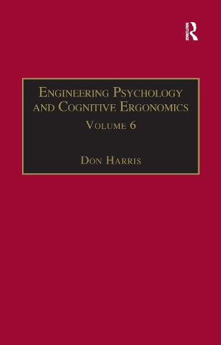Паперова книга «Engineering Psychology and Cognitive Ergonomics: Volume 6: Industrial Ergonomics, HCI, and Applied Cognitive Psychology» - фото №1