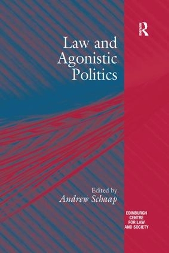Паперова книга «Law and Agonistic Politics» - фото №1