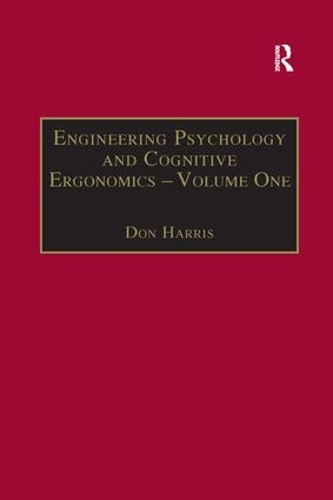 Бумажная книга «Engineering Psychology and Cognitive Ergonomics: Volume 1: Transportation Systems» - фото №1