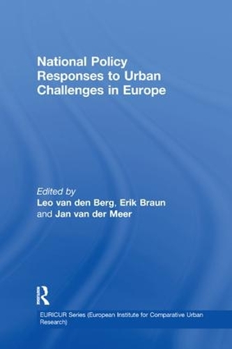 Бумажная книга «National Policy Responses to Urban Challenges in Europe», авторов Эрик Браун, Лео ван ден Берг - фото №1