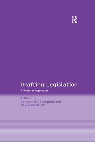 Бумажная книга «Drafting Legislation: A Modern Approach», автор Константин Стефану - фото №1