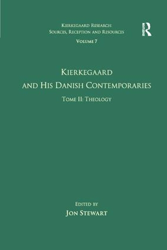 Бумажная книга «Volume 7, Tome II: Kierkegaard and His Danish Contemporaries - Theology» - фото №1