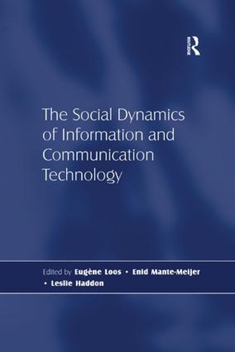 Бумажная книга «The Social Dynamics of Information and Communication Technology», автор Лесли Хэддон - фото №1