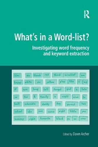 [object Object] «What's in a Word-list?: Investigating Word Frequency and Keyword Extraction» - фото №1