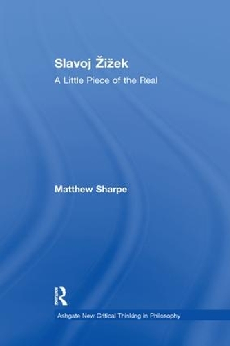 Паперова книга «Slavoj Žižek: A Little Piece of the Real», автор Метью Шарп - фото №1