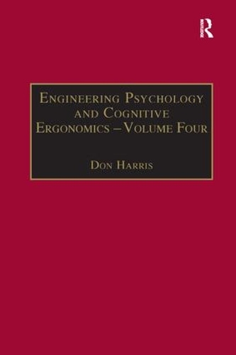Бумажная книга «Engineering Psychology and Cognitive Ergonomics: Volume 4: Job Design, Product Design and Human-computer Interaction» - фото №1