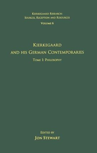 Паперова книга «Volume 6, Tome I: Kierkegaard and His German Contemporaries - Philosophy» - фото №1
