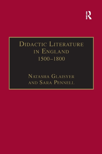 Бумажная книга «Didactic Literature in England 1500–1800: Expertise Constructed», автор Сара Пеннелл - фото №1
