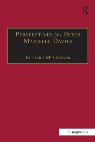 Бумажная книга «Perspectives on Peter Maxwell Davies» - фото №1