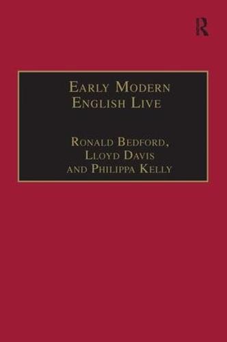 Бумажная книга «Early Modern English Lives: Autobiography and Self-Representation 1500–1660», авторов Ллойд Дэвис, Филиппа Келли, Рональд Бедфорд - фото №1