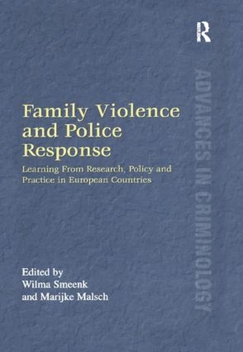 Бумажная книга «Family Violence and Police Response: Learning From Research, Policy and Practice in European Countries» - фото №1