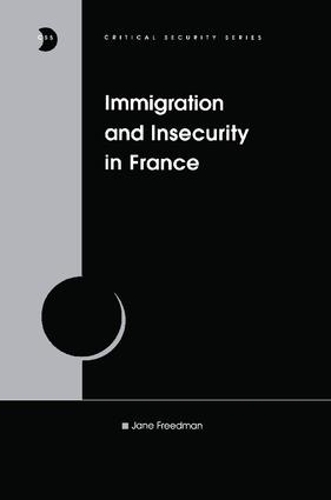 Бумажная книга «Immigration and Insecurity in France», автор Джейн Фридман - фото №1