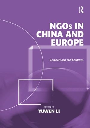 Паперова книга «NGOs in China and Europe: Comparisons and Contrasts» - фото №1