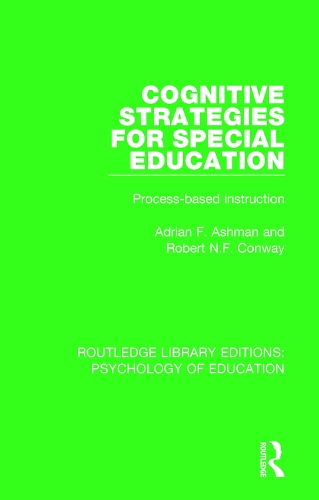 [object Object] «Cognitive Strategies for Special Education: Process-Based Instruction», авторов Адриан Ф. Эшман, Роберт Н. Ф. Конвей - фото №1