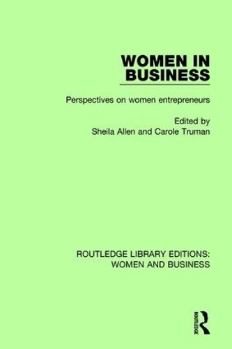 Бумажная книга «Women in Business: Perspectives on Women Entrepreneurs», авторов Кэрол Трумэн, Шейла Аллен - фото №1