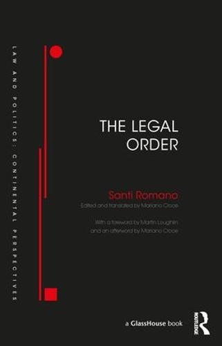 Бумажная книга «The Legal Order», автор Санти Романо - фото №1
