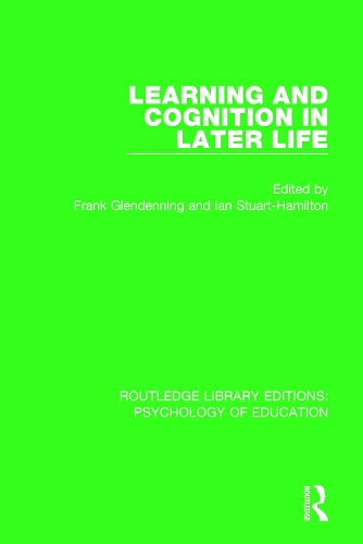 Паперова книга «Learning and Cognition in Later Life» - фото №1