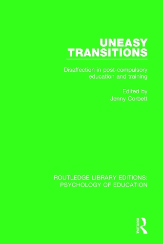 Паперова книга «Uneasy Transitions: Disaffection in Post-Compulsory Education and Training» - фото №1